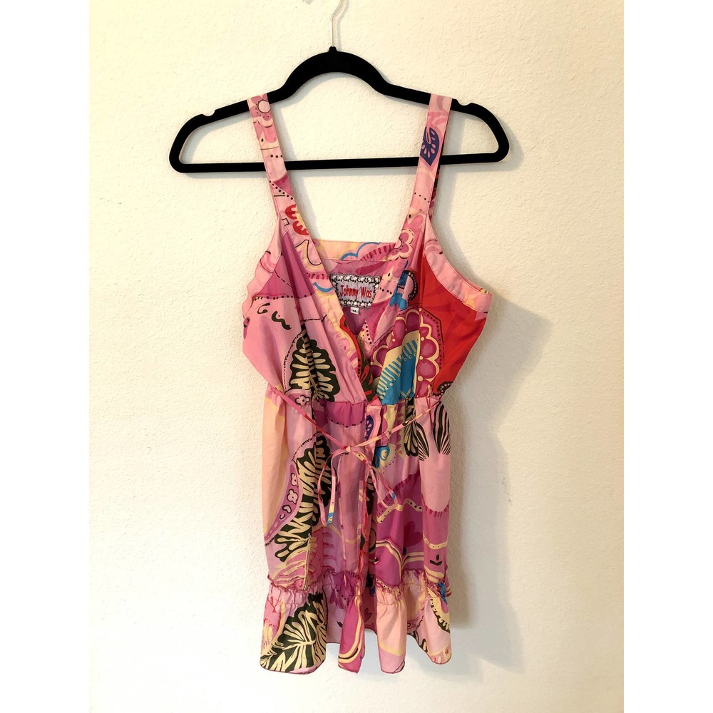 ☀️Johnny Was Pink Floral Top Size Medium